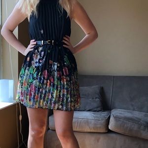 Silky butterfly dress